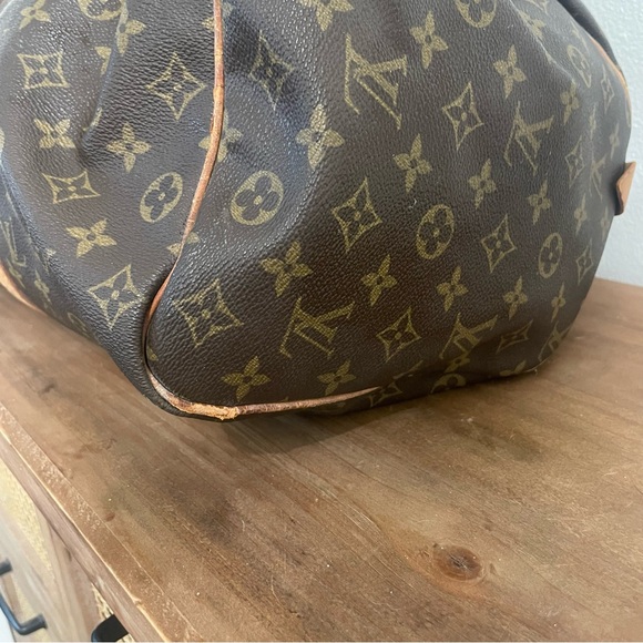 Authentic LV Louis Vuitton Monogram Keepall 50 travel duffel bag tote - Picture 11 of 15